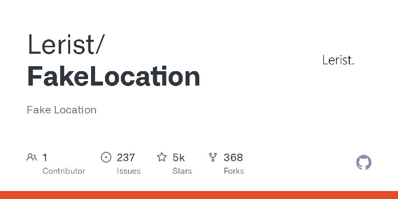 GitHub - Lerist/FakeLocation: Fake Location