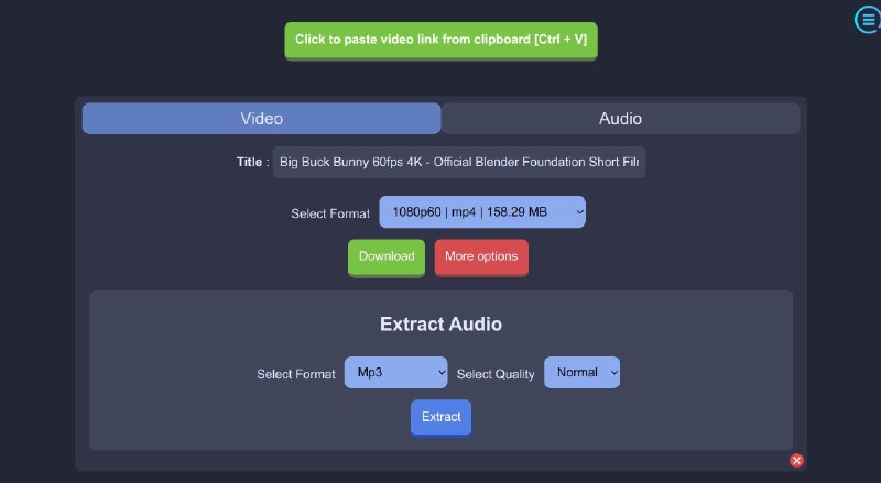 GitHub - aandrew-me/ytDownloader: Desktop App for downloading Videos and Audios from hundreds of sites