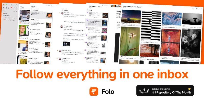 GitHub - RSSNext/Folo: 🧡 Folo is the AI RSS Reader