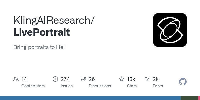GitHub - KlingAIResearch/LivePortrait: Bring portraits to life!